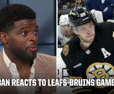 David Pastrnak is a LEADER 👏 PK Subban reacts to Maple Leafs-Bruins Game 7 | NHL on ESPN