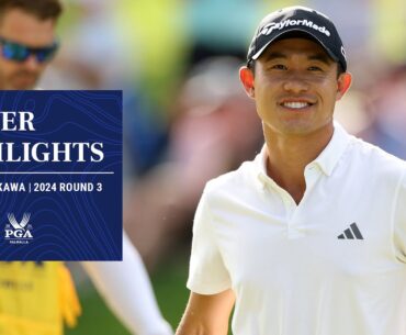 Collin Morikawa Shares Lead After 4-Under 67 | Round 3 Highlights | 2024 PGA Championship