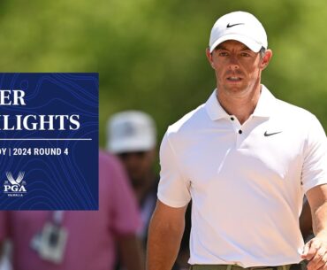 Rory McIlroy Finishes With 4-Under 67 | Round 4 Highlights | 2024 PGA Championship