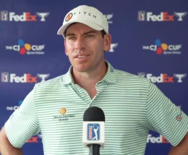 Ben Kohles Saturday Flash Interview 2024 THE CJ CUP Byron Nelson