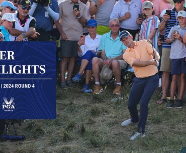 Justin Rose | Round 4 Highlights | 2024 PGA Championship