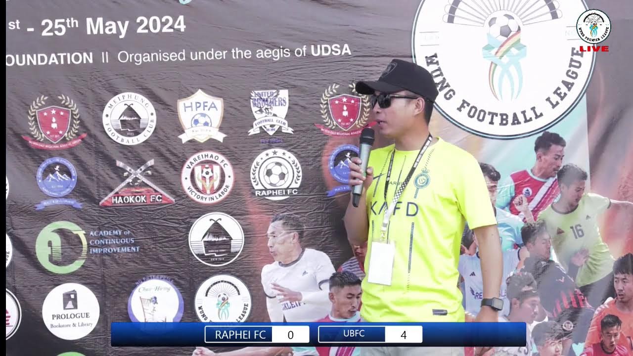 RAPHEI FC V/S UNITED BROTHERS (16/05/24) WUNG FOOTBALL LEAGUE- II RAPHEI FC V/S UNITED BROTHERS (16/05/24) WUNG FOOTBALL LEAGUE- II