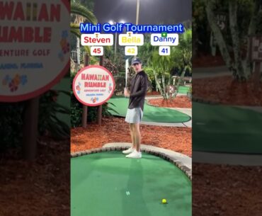 Hole 18 INSANE Ending | Mini Golf Season 4 Tournament #5 #minigolf