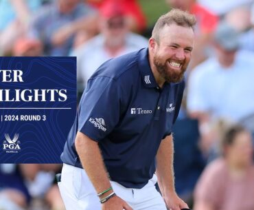 Shane Lowry Shoots Record-Equalling 9-Under 62 | 2024 PGA Championship Round 3