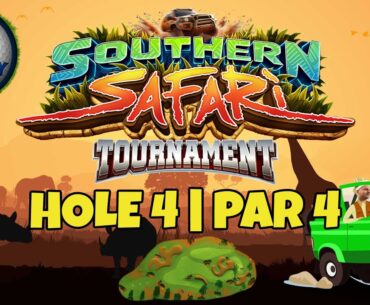 Master, QR Hole 4 - Par 4, EAGLE - Southern Safari Tournament, *Golf Clash Guide*