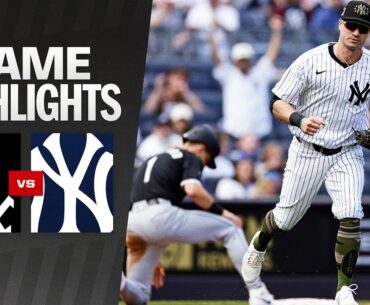 White Sox vs. Yankees Game Highlights (5/19/24) | MLB Highlights