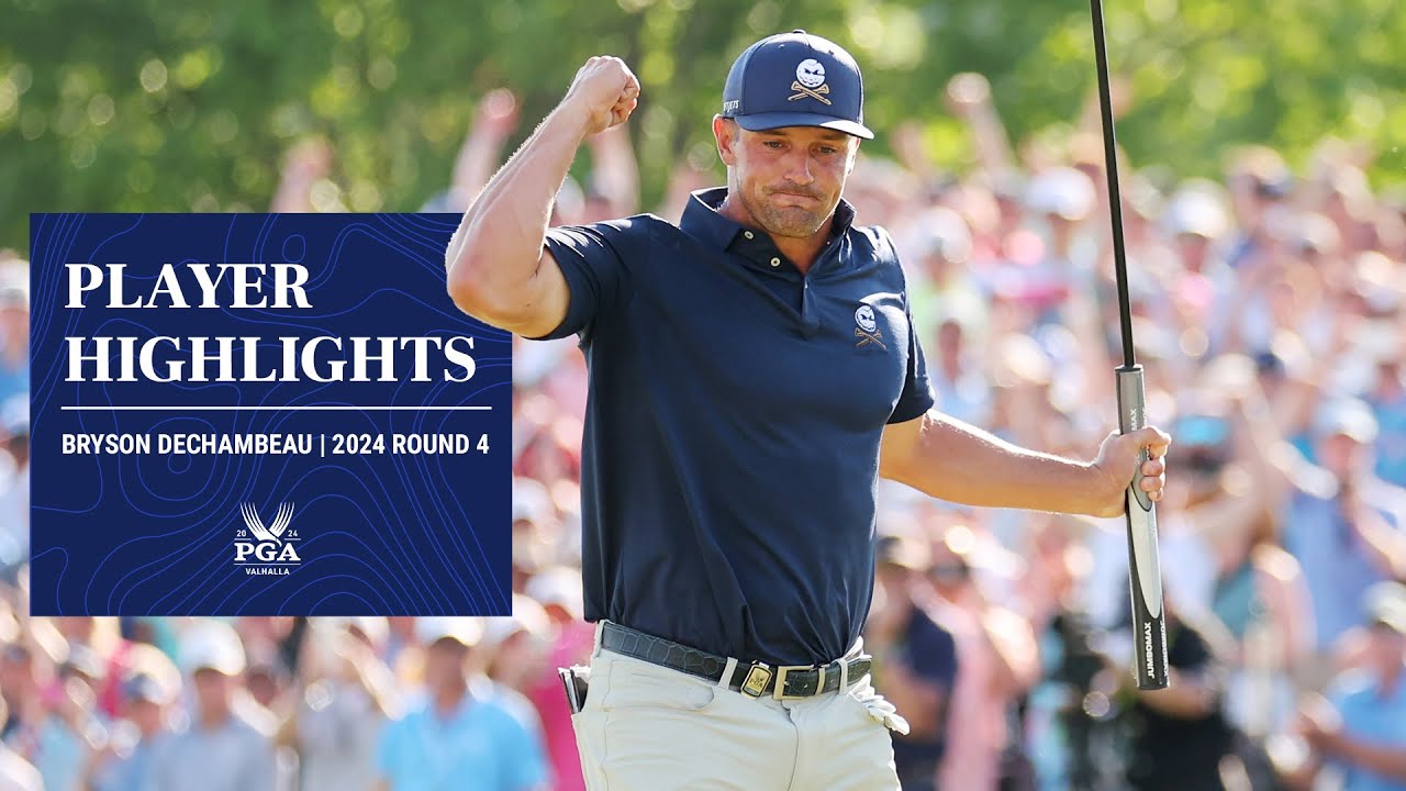 Bryson DeChambeau Shoots 7-Under to Finish Second! | Round 4 Highlights | 2024 PGA Championship Bryson DeChambeau Shoots 7-Under to Finish Second! | Round 4 Highlights | 2024 PGA Championship