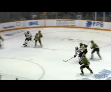 ('24 Draft) Beckett Sennecke Scores a Near End to End Beauty (1G/1A) in Game 3 - Highlights 4-29-24