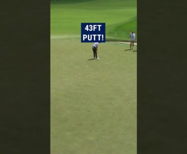 MAMMOTH 43ft putt! 😱