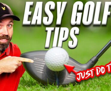 Best simple golf tips for beginners & high handicappers!
