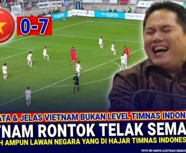 🔴 SAMPAI GAK DIKASIH NAFAS TELAK !! Vietnam KEOK di Laga Uji Coba, Bukti Bukan Level Indonesia Lagi?