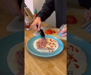 Afval Recept: Tonijn Quesadillas (lage kcal & hoge eiwitten)