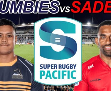 BRUMBIES vs CRUSADERS Super Rugby Pacific 2024 Live Commentary