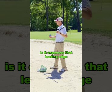 Golf | Avoid Forward Shaft Lean In Bunkers