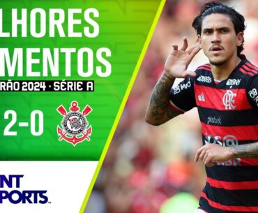 PEDRO CRAVA APÓS FALHA DE CARLOS MIGUEL! FLAMENGO 2 X 0 CORINTHIANS | BRASILEIRÃO 2024