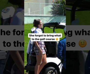 How do you honestly forget that?? 🤨 #shorts #golf #golfer #golfcourse