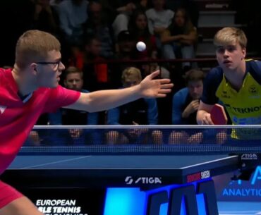 FULL MATCH | Truls Moregardh vs Alexis Lebrun | European Championships