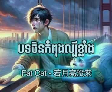 Fat Cat - 若月亮没来  - 王宇宙 😭💔 បទចិនកំពុងល្បី កម្សត់ខ្លាំងណាស់