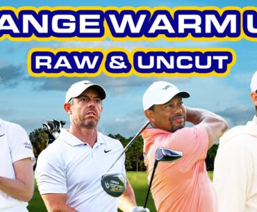 Tiger Woods, Rory McIlroy, Scottie Scheffler & Team TaylorMade Full Range Session | TaylorMade Golf