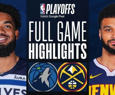 #3 TIMBERWOLVES at #2 NUGGETS | FULL GAME 7 HIGHLIGHTS | May 19, 2024