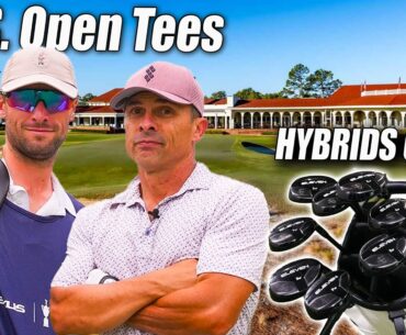 Can I Break 80 with all Hybrids at Pinehurst No. 2 Playing U.S. Open Tees?