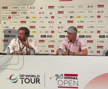 Persconferentie Soudal Open 2024 - Luke Donald