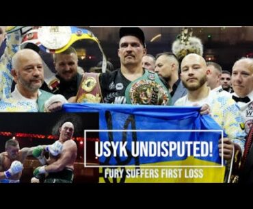 USYK IS UNDISPUTED!   WHAT A FIGHT