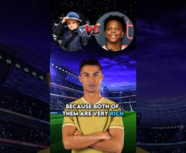 Who has more MONEY? Hasbulla or IShowSpeed? Ronaldo asks Messi #shorts