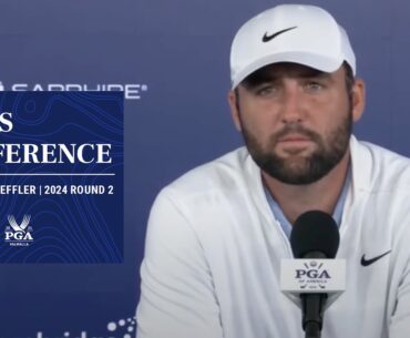 Scottie Scheffler Press Conference | 2024 PGA Championship Round 2