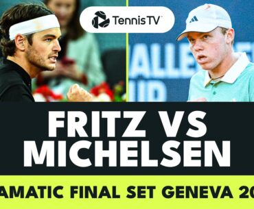Taylor Fritz vs Alex Michelsen Dramatic Ending! | Geneva 2024 Highlights