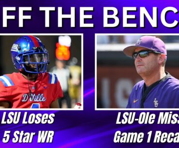 OTB | LSU Loses 5 Star WR | Tigers-Rebels Game 1 Recap | PGA Tour News
