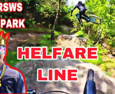 MATT JONES *HELFARE LINE* TESTED AT CAERSWS BIKEPARK