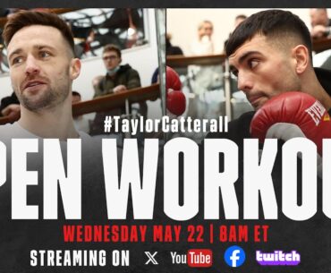 Josh Taylor vs Jack Catterall 2 | OPEN WORKOUT