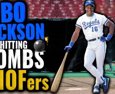 Bo Jackson's BLASTS vs. Hall of Famers Nolan Ryan, Randy Johnson and Jack Morris