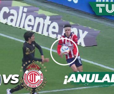 ¡ANULADO CON POLÉMICA! No cuenta el gol de Chivas | Chivas 0-0 Toluca | CL2024 - Liga Mx 4tos | TUDN