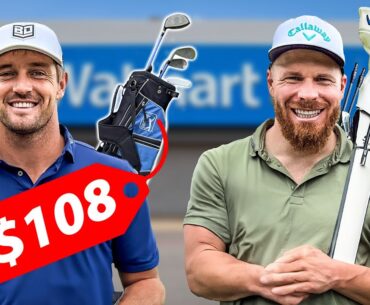 Can Bryson DeChambeau Beat Me With A Walmart Starter Set Of Clubs?