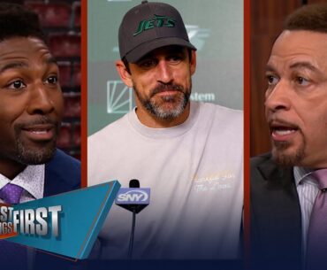 Rodgers attends first day of Jets OTAs, comment on the upcoming season | NFL | First Things First