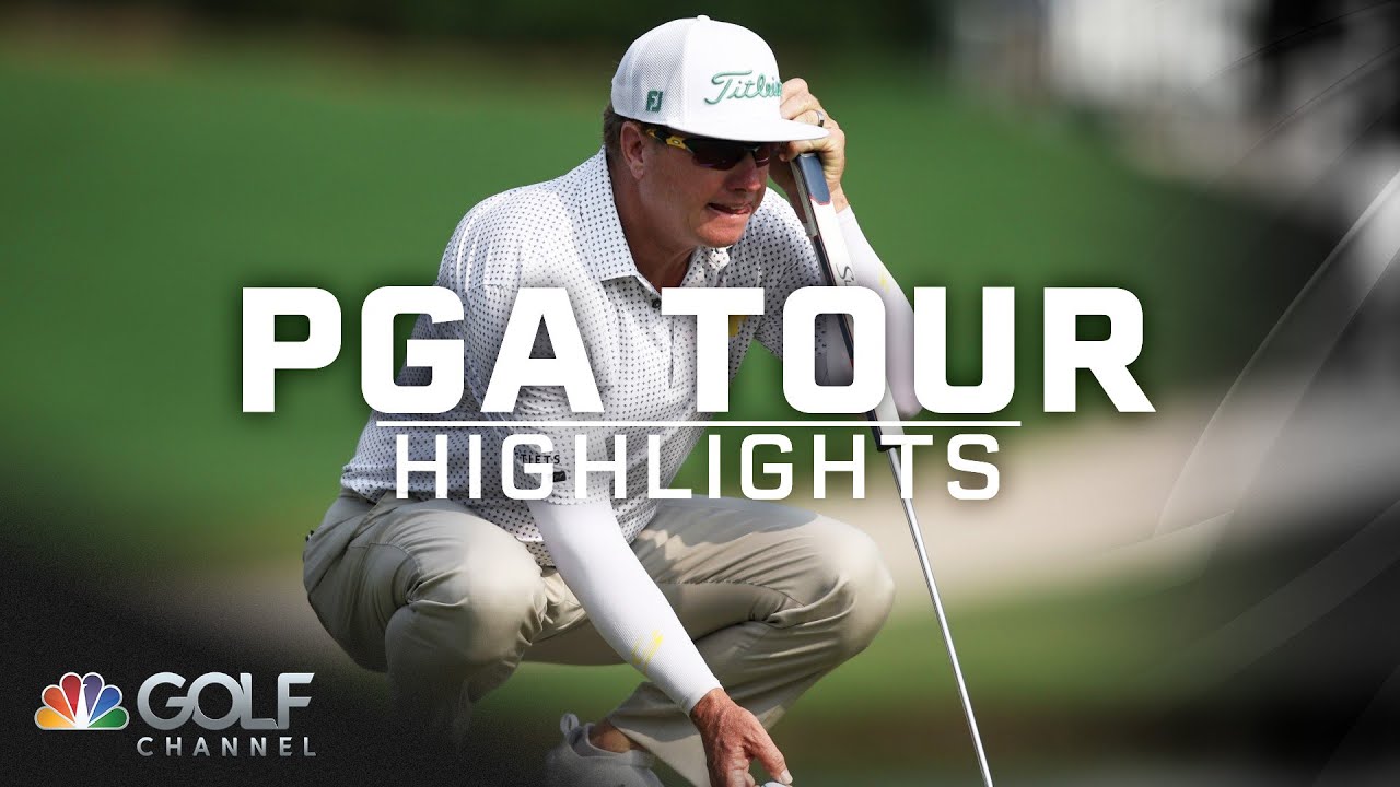 PGA Tour Highlights 2024 Charles Schwab Challenge, Round 1 Golf