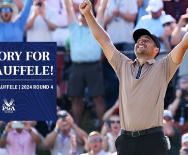 Xander Schauffele Birdies the 18th to Win! | 2024 PGA Championship