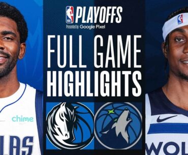 #5 MAVERICKS at #3 TIMBERWOLVES | FULL GAME 1 HIGHLIGHTS | May 22, 2024