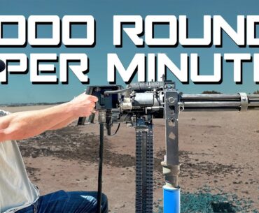 We Got Three MINIGUNS!!!