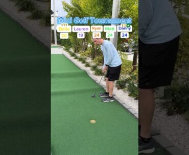 Hole 9 Part 2 | Mini Golf Season 4 Tournament #9 #minigolf