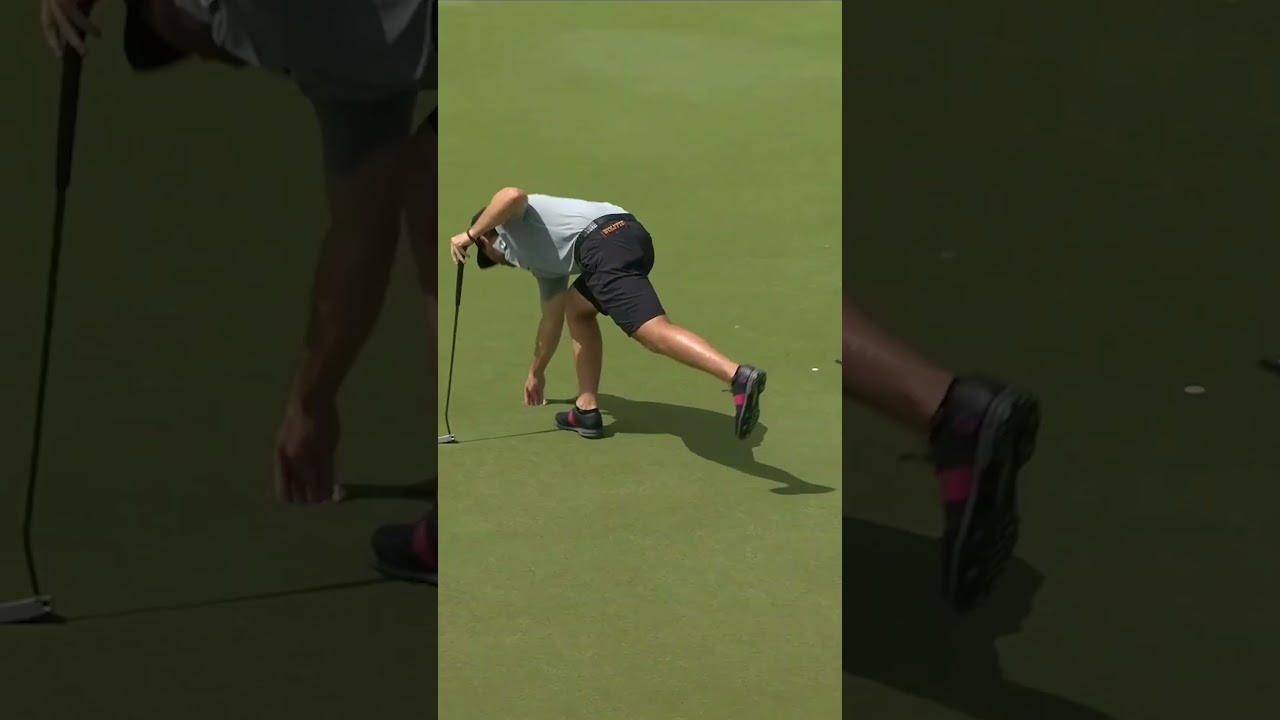 Matthew Wolff finds the bottom of the cup ⛳️ Matthew Wolff finds the bottom of the cup ⛳️