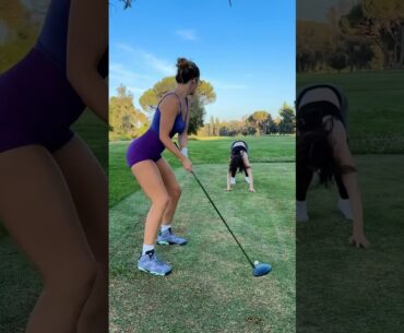 A hole in one ⛳️🏌️‍♀️ #hannahstocking @HannahStocking #golf #funny #comedy #shorts