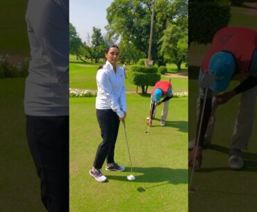 Lady Golfer future Champion in Making Coaching JB Swings Golf Academy 🇵🇰 224