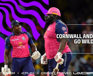 Rahkeem Cornwall and Rovman Powell's INCREDIBLE Partnership! | CPL Memories