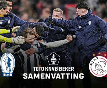 MEGASTUNT! 🤯 Amateurs HERCULES knikkeren AJAX uit de beker! | Samenvatting USV Hercules - Ajax
