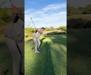 Can PGA Tour Player James Hahn win the match with just a 5-iron? Part 12/23