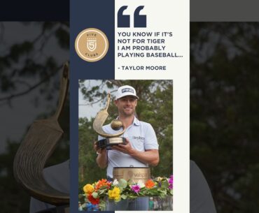 Taylor Moore on the Tiger Woods Effect #golf #tigerwoods
