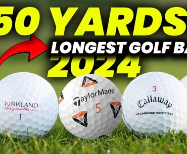 5 Longest Golf Balls 2024: Maximum Distance Longest Golf Balls FOR SLOW SWING SPEED